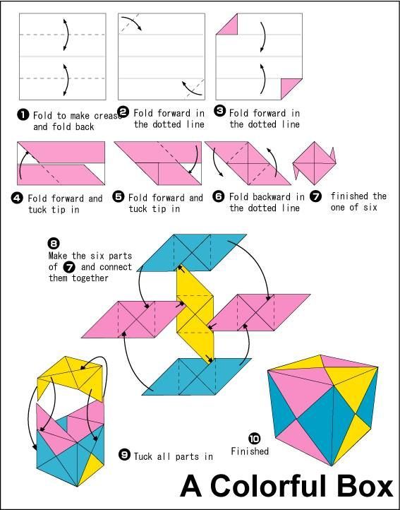 Origami star box instructions pdf