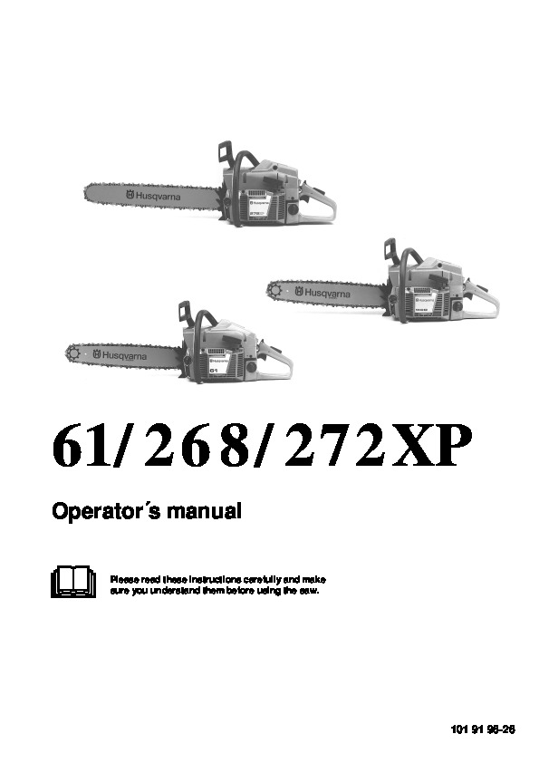 Husqvarna 235 e-series chainsaw manual