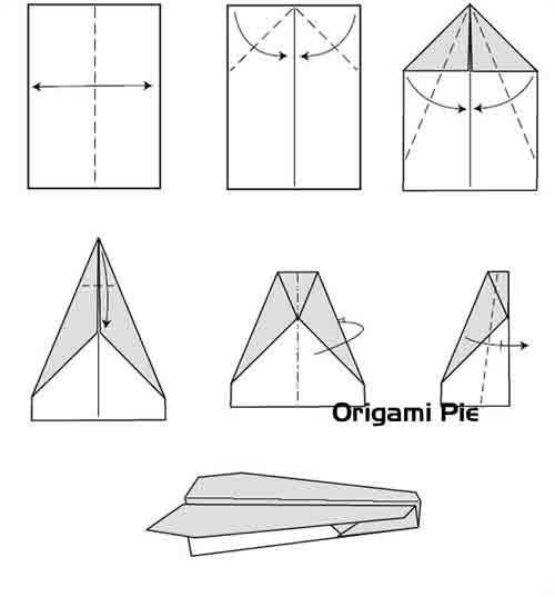cool paper airplane designs instructions