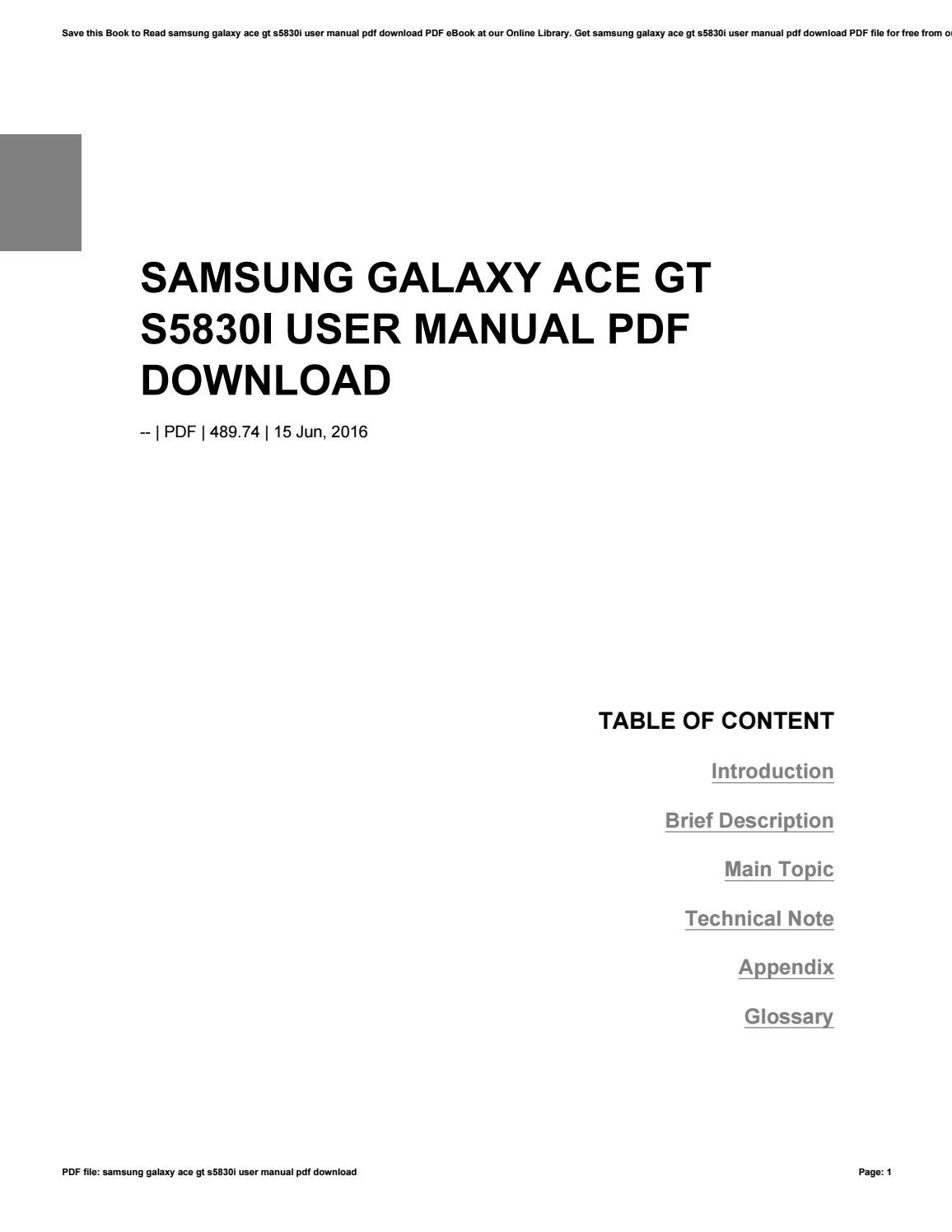 samsung galaxy rugby manual download