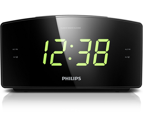 philips aj3231 alarm clock radio instructions
