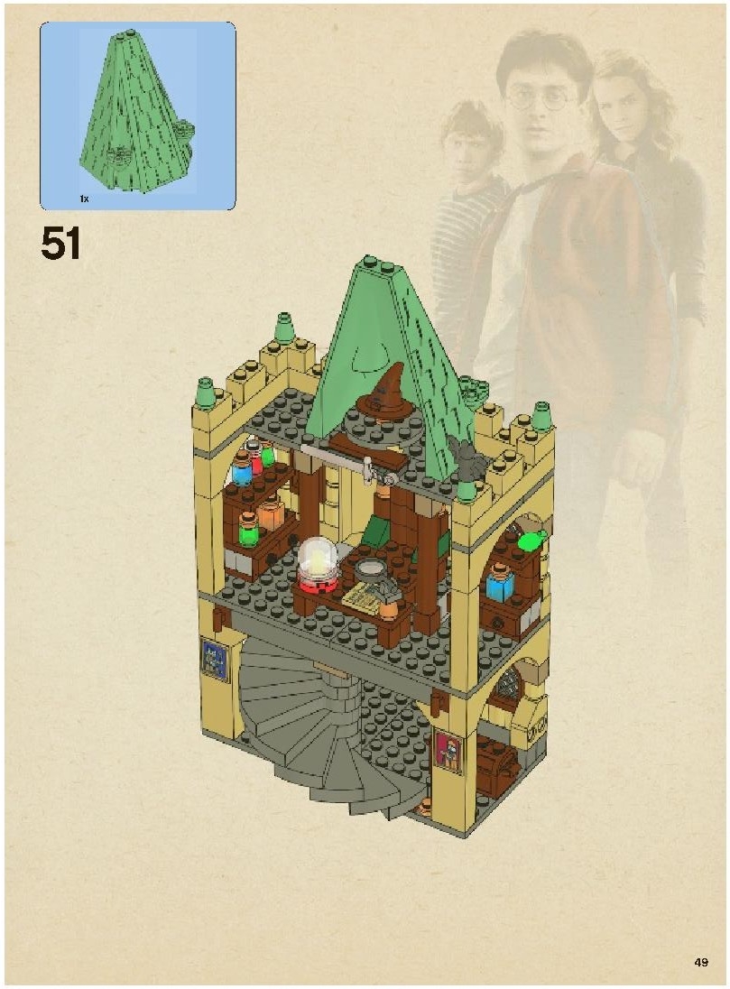 Lego hogwarts castle instructions
