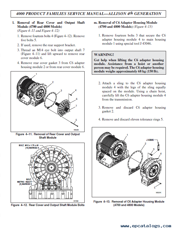 allison transmission service manual pdf