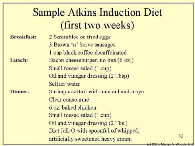 Atkins diet phase 1 pdf