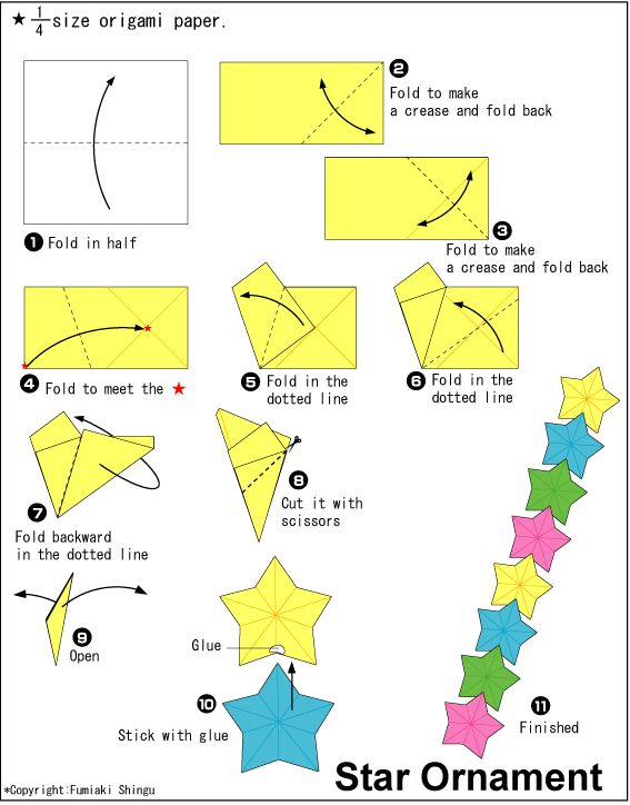 Origami star box instructions pdf