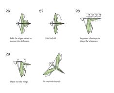 dollar origami dragon instructions
