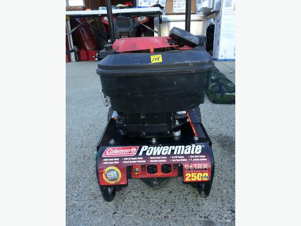 coleman powermate ultra 2500 generator engine manual