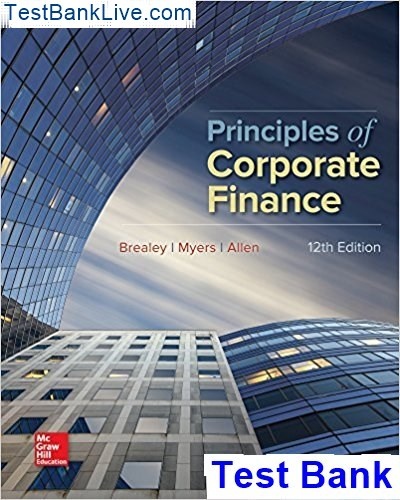 Fundamentals of corporate finance 8th edition pdf