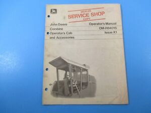 john deere 1075 combine operators manual