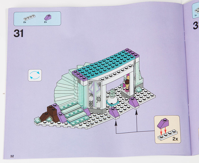 lego frozen castle 41062 instructions