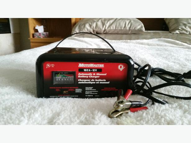 Motomaster automatic battery charger manual
