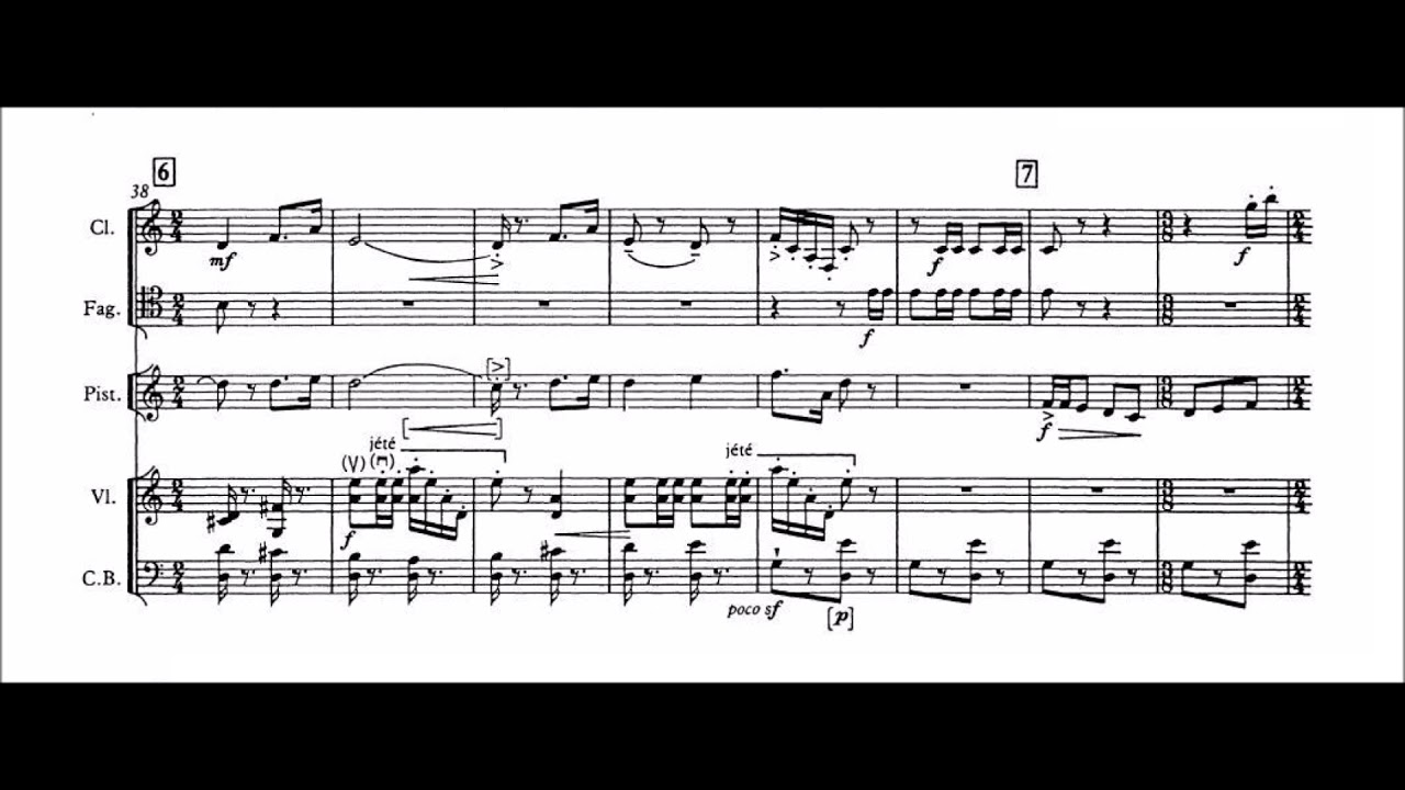 Stravinsky serenade in a pdf